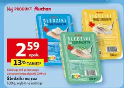 Auchan Śledź na raz Auchan oferta