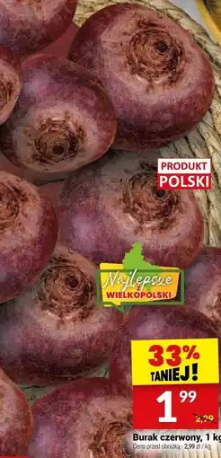 Twój Market Burak czerwony Twój Market oferta