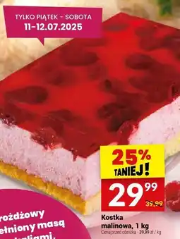 Twój Market Kostka malinowa, 1 kg Białecki oferta