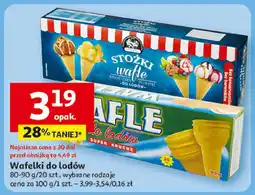Auchan Wafelki do lodów Auchan oferta