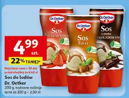 Auchan Sos do lodów Dr. Oetker oferta