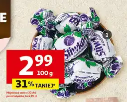 Auchan Śliwki w czekoladzie Jutrzenka oferta