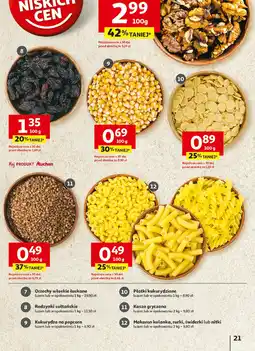 Auchan Makaron kolanka, rurki, świderki lub nitki Auchan oferta
