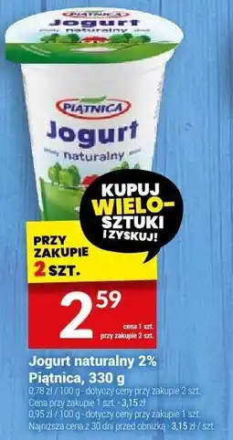 Twój Market Jogurt naturalny Piątnica oferta