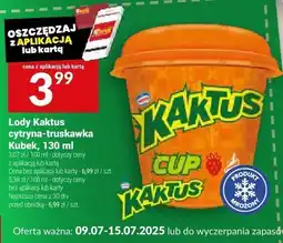 Twój Market Lody Kaktus cytryna-truskawka Kubek oferta