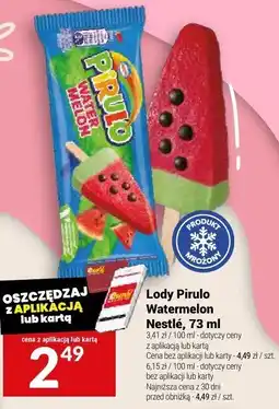 Twój Market Lody Pirulo Watermelon Nestle oferta