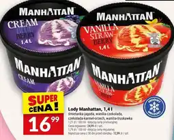 Twój Market Lody Manhattan śmietanka jagoda, wanilia-truskawka oferta