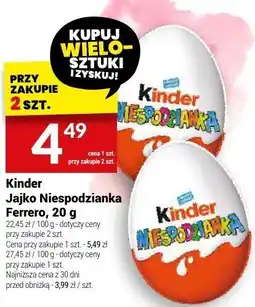 Twój Market Kinder Jajko Niespodzianka Ferrero oferta