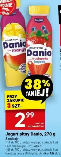 Twój Market Jogurt pitny Danio oferta