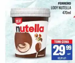 TomiMarkt Ferrero lody nutella oferta