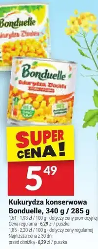 Twój Market Kukurydza konserwowa Bonduelle oferta