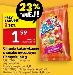 Twój Market Chrupki kukurydziane o smaku owocowym Chrupcio oferta