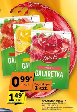 Groszek Galaretka Delecta truskawkowa, pomarańczowa, malinowa oferta