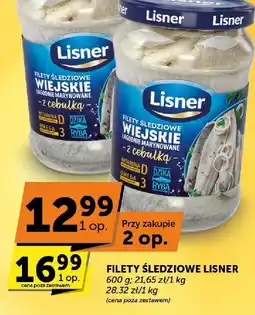 ABC Filety śledziowe Lisner wiejskie z cebulką oferta
