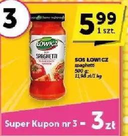Groszek Sos spaghetti Łowicz oferta