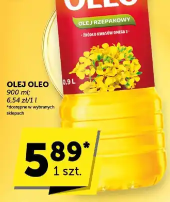 Groszek Olej Oleo rzepakowy oferta