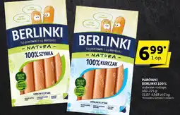 Groszek Parówki Berlinki 100% Natura oferta