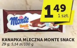 Euro Sklep Kanapka mleczna Monte Snack oferta