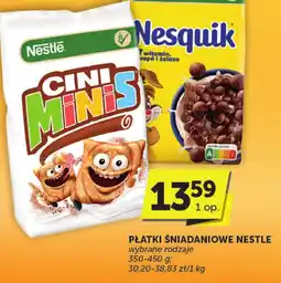 Groszek Płatki śniadaniowe Nestle oferta