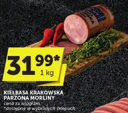 Groszek Kiełbasa krakowska parzona Morliny oferta