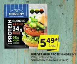 Groszek Burger high protein Morliny oferta