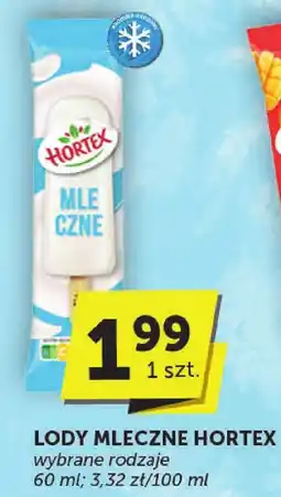 ABC Lody mleczne Hortex oferta