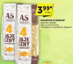 Groszek Makaron AS Babuni oferta