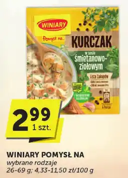 Groszek Pomysł na kurczak śmietanowo-ziołowy Winiary oferta