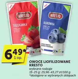 ABC Owoce liofilizowane Kresto borówka oferta