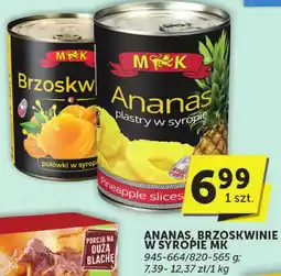 Euro Sklep Ananas i brzoskwinie w syropie MK oferta