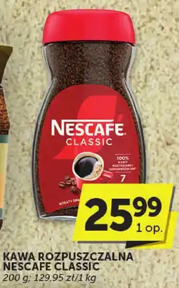ABC Kawa rozpuszczalna Nescafe Classic oferta