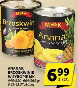 ABC Ananas, brzoskwinie w syropie MK oferta