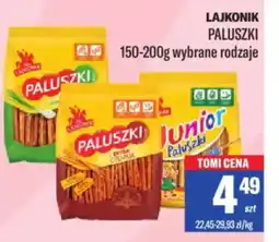 TomiMarkt Lajkonik paluszki oferta