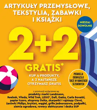 Biedronka Artykuły przemysłowe, tekstylia, zabawki i książki oferta