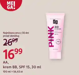 Rossmann AA, krem BB, SPF 15 oferta