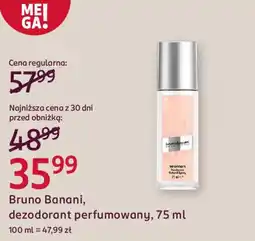 Rossmann Bruno Banani, woman dezodorant perfumowany oferta