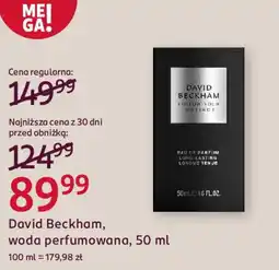 Rossmann David Beckham, woda perfumowana oferta