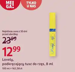 Rossmann Lovely, podkręcający tusz do rzęs oferta
