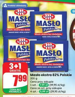 Dino Masło ekstra 82% Polskie Mlekovita oferta