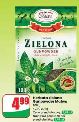 Dino Herbata zielona Gunpowder Malwa oferta