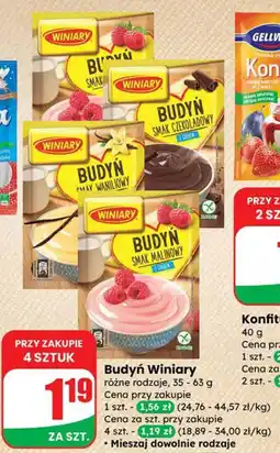 Dino Budyń Winiary różne rodzaje oferta