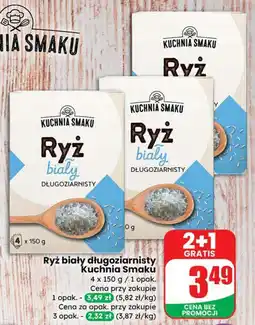 Dino Ryż biały długoziarnisty Kuchnia Smaku oferta