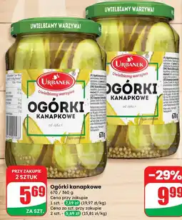 Dino Ogórki kanapkowe Urbanek oferta
