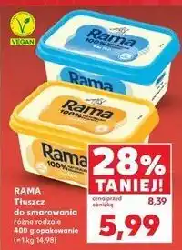 Kaufland Margaryna Rama Salty oferta