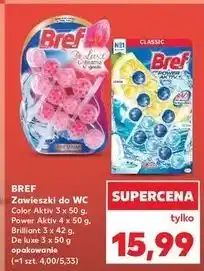 Kaufland Zawieszka do wc delikatna magnolia Bref Deluxe oferta