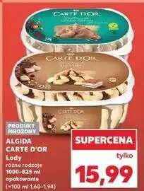 Kaufland Lody cocoa dream Algida Carte D'or Les Desserts oferta