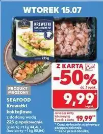 Kaufland Krewetki koktajlowe Seafood oferta
