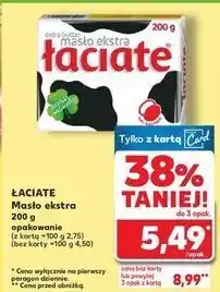 Kaufland Masło ekstra Łaciate oferta