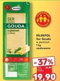 Kaufland Ser gouda - plastry Mlekpol oferta