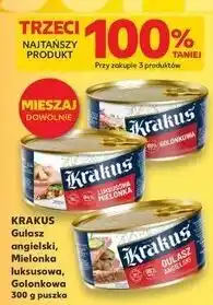 Kaufland Gulasz angielski Krakus Animex oferta